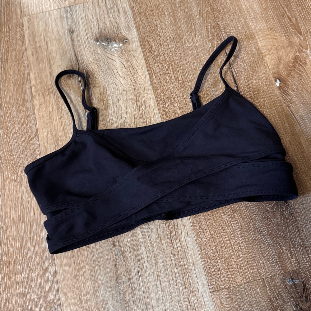 Alo Black Sports Bra Size S